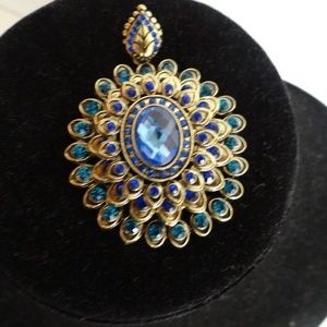 Women's Large Rhinestones Pendant New